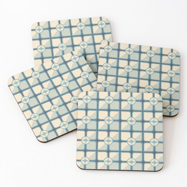Item preview, Mosaic Tile Cobalt and Sky Blue designed and sold by Blue-Banana.