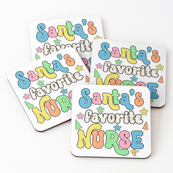 Item preview, Santa's Favorite Nurse - Christmas Nurse Gift Ideas designed and sold by younghopes.