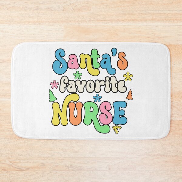 Item preview, Santa's Favorite Nurse - Christmas Nurse Gift Ideas designed and sold by younghopes.