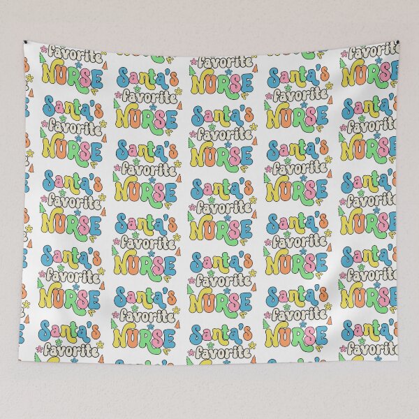 Item preview, Santa's Favorite Nurse - Christmas Nurse Gift Ideas designed and sold by younghopes.