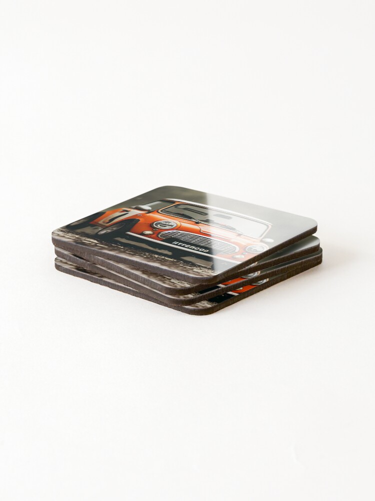 Thumbnail 4 of 5, Coasters (Set of 4), Classic Mini Rallye designed and sold by Expedition-AI.