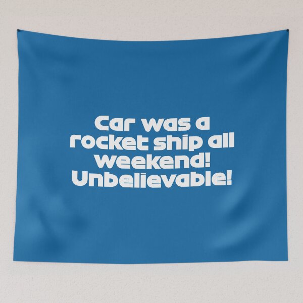 Item preview, VER. Rocket Ship - Best Team Radio Belgium GP 2022 (Blue BG) designed and sold by FilipeFerreira.