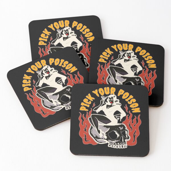 Item preview, Spooky Halloween Devil Woman Pick Your Poison Gift Idea designed and sold by Countrysmart.
