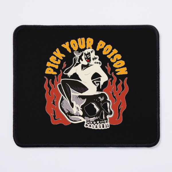 Item preview, Spooky Halloween Devil Woman Pick Your Poison Gift Idea designed and sold by Countrysmart.