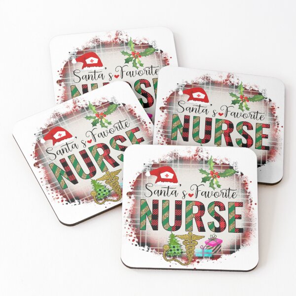 Item preview,  Santa's Favorite Nurse - Christmas Nurse Gift Ideas designed and sold by younghopes.