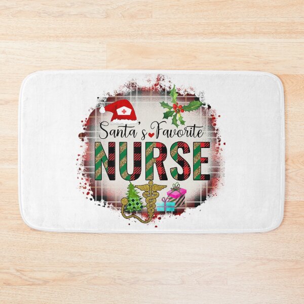 Item preview,  Santa's Favorite Nurse - Christmas Nurse Gift Ideas designed and sold by younghopes.