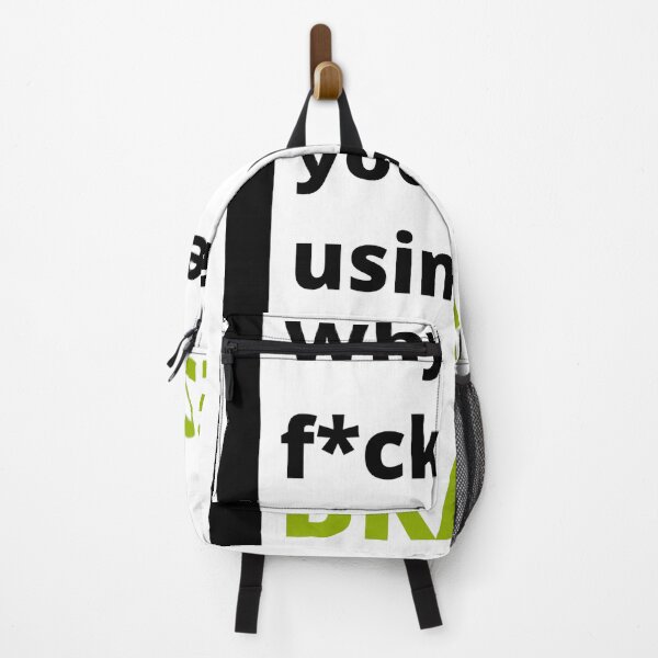 Item preview, Why The F*ck Are You Using The BRAKES  designed and sold by MTB  ElitE.