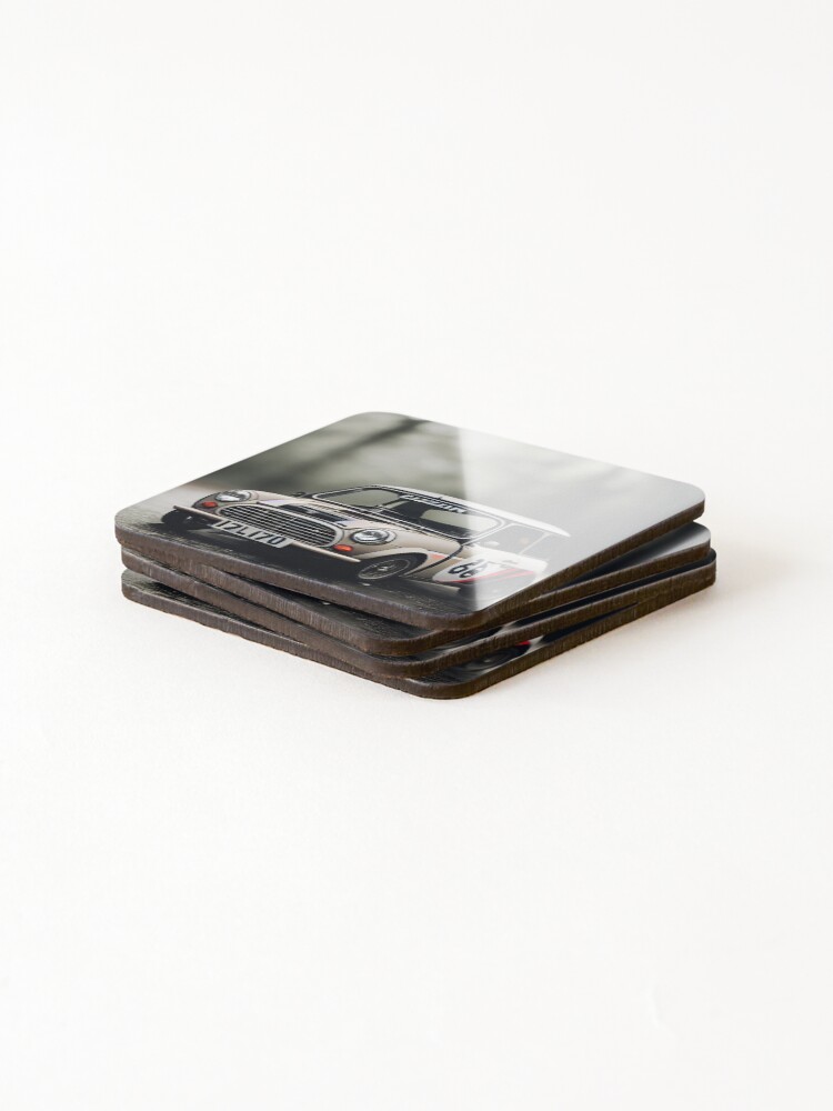 Thumbnail 4 of 5, Coasters (Set of 4), Classic Mini Rallye designed and sold by Expedition-AI.