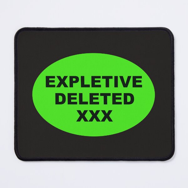 Item preview, EXPLETIVE DELETED XXX industrial style sign designed and sold by lobodelnoir.