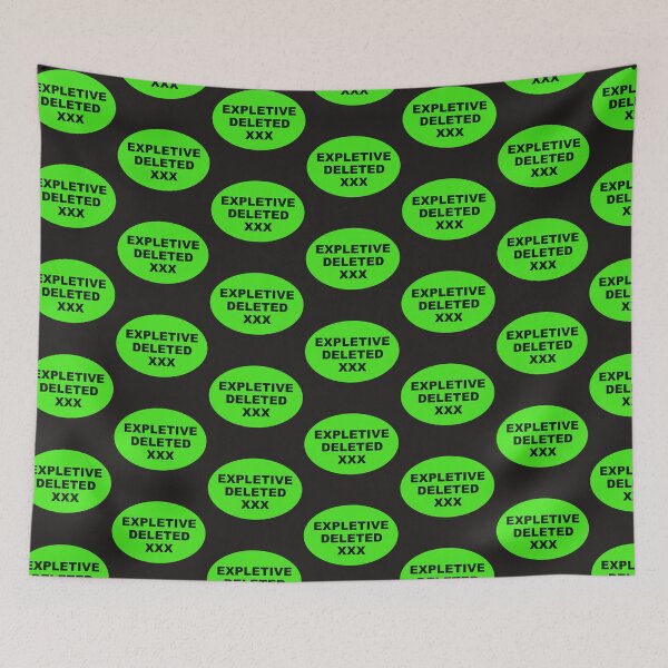 Item preview, EXPLETIVE DELETED XXX industrial style sign designed and sold by lobodelnoir.