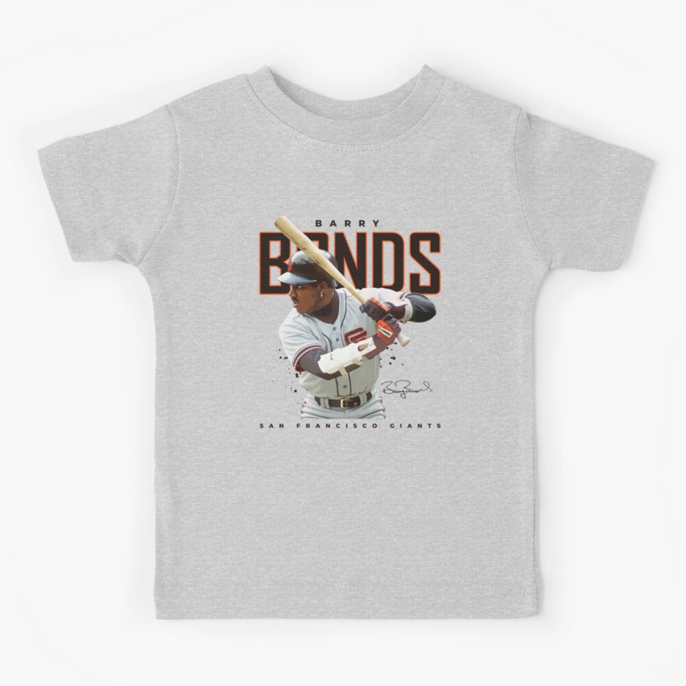 Official Youth San Francisco Giants Heathered Logo Shirt