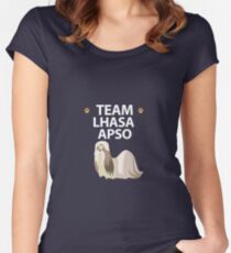 Team Lhasa Apso Women's Fitted Scoop T-Shirt