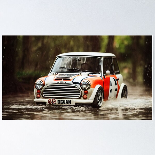 Item preview, Classic Mini Rallye designed and sold by Expedition-AI.
