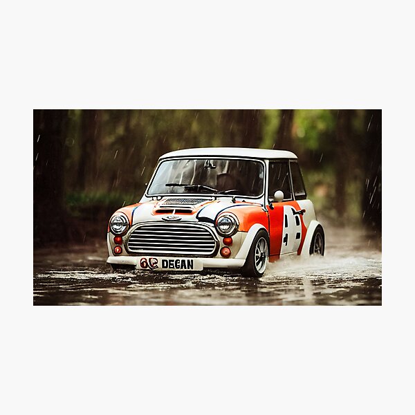 Item preview, Classic Mini Rallye designed and sold by Expedition-AI.