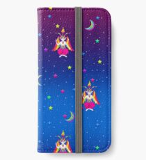 1997 Neonregenbogen Baphomet iPhone Flip-Case/Hülle/Skin