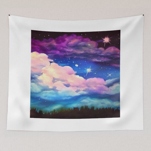 Item preview, ai night sky designed and sold by Music-design-22.