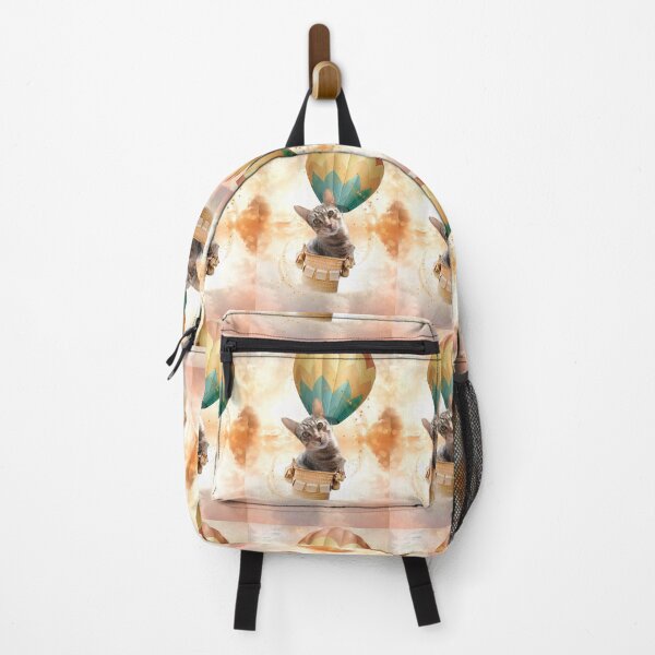 Item preview,  Cat flying hot air balloon. Cat Miaw designed and sold by Oksanka21.