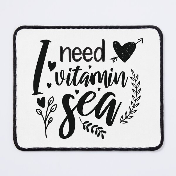 Item preview, I Need Vitamin Sea designed and sold by BlueZenStudio.
