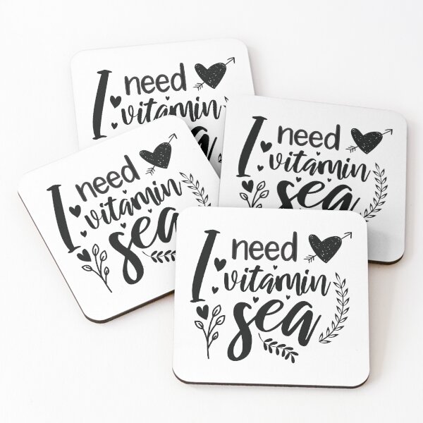 Item preview, I Need Vitamin Sea designed and sold by BlueZenStudio.