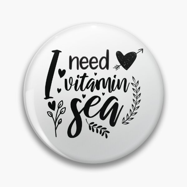 Item preview, I Need Vitamin Sea designed and sold by BlueZenStudio.