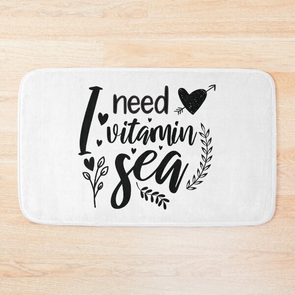 Item preview, I Need Vitamin Sea designed and sold by BlueZenStudio.