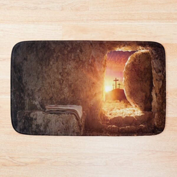 Item preview,  Jesus Christ Has Risen The Tomb Is Empty  BLK designed and sold by Rowena Jones.