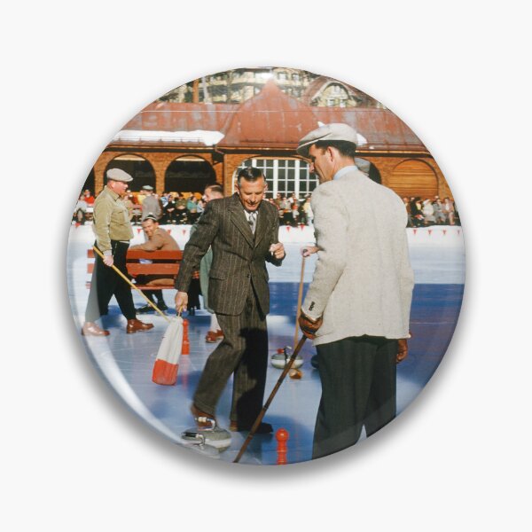Item preview, 1950s - Wengen Skating and Curling, Bernese Oberland, Swiss Alps, Switzerland, Europe designed and sold by thatwaslife.