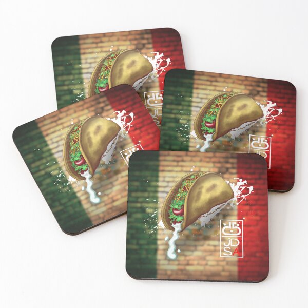 Artikelvorschau, Tex-Mex-Taco - Schwarz entworfen und verkauft von d5-OnlineStore.