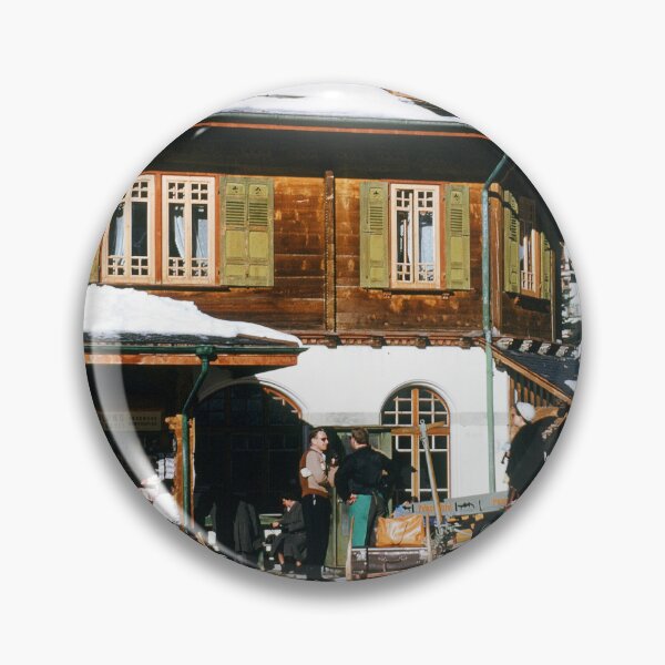 Item preview, 1950s - Wengen Railway Train Station, Bernese Oberland, Swiss Alps, Switzerland, Europe designed and sold by thatwaslife.