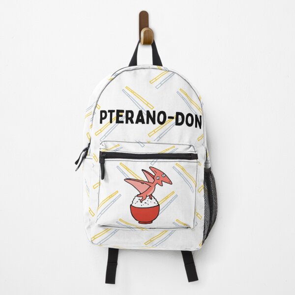 Item preview, Katsu-don Gyu-don Pterano-don | Oyaji Gyagu (Japanese Dad Jokes) | Cartoon Pteranodon | Funny Dino Print designed and sold by KonnichiwaStore.