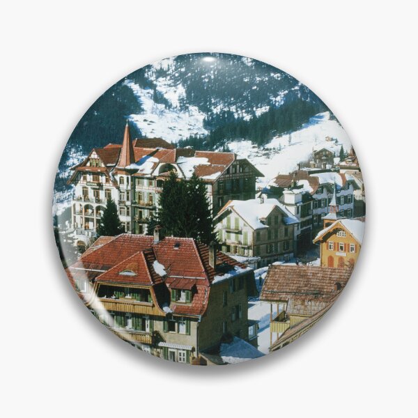 Item preview, 1950s - Wengen Alpine Village, Bernese Oberland, Swiss Alps, Switzerland, Europe designed and sold by thatwaslife.