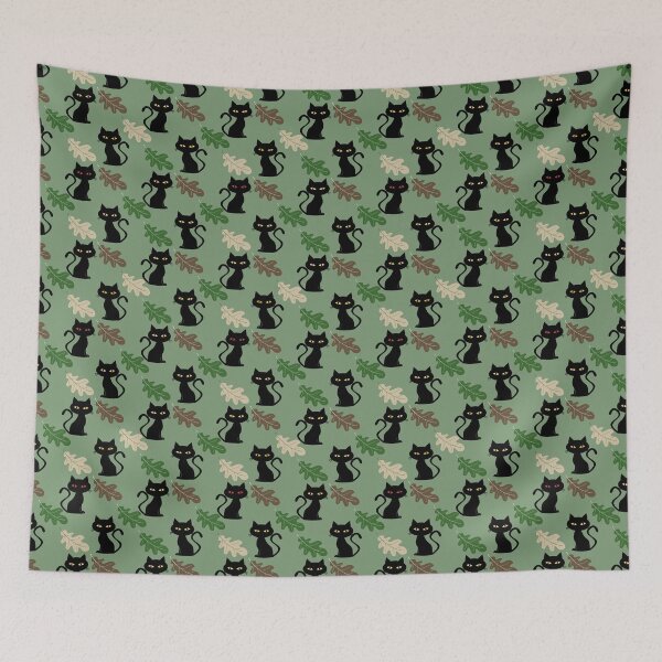 Item preview, Autumn pattern, green,  designed and sold by LuFilu.