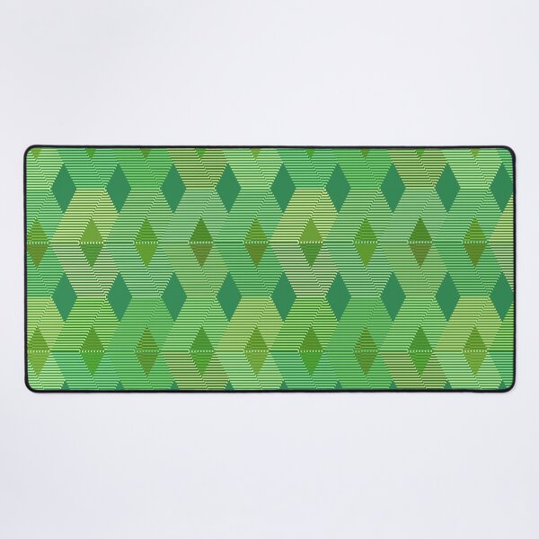 Item preview, Mid-Century Modern Diamond Print, Jade Green  designed and sold by Marymarice.