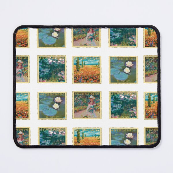 Item preview, Vintage Postage Stamps Monet Stamps Sticker Pack designed and sold by peachesinbloom.