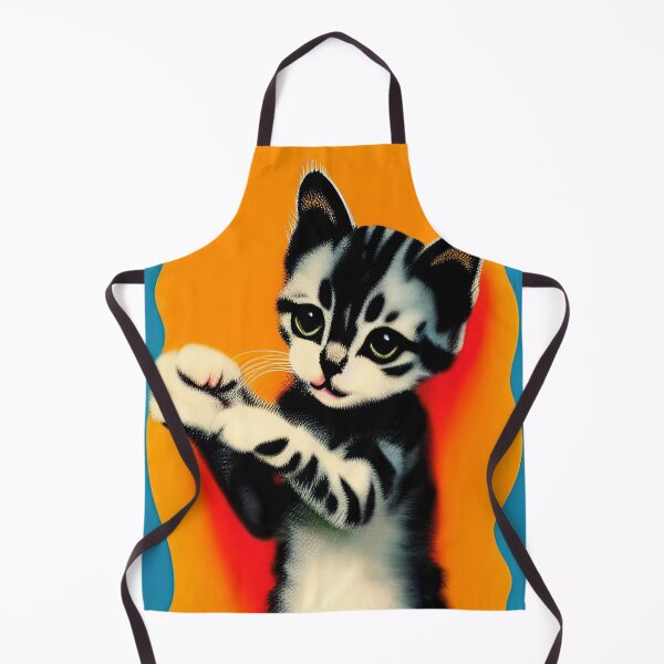 Item preview, Kitten Playing Art Painting designed and sold by KishShop.