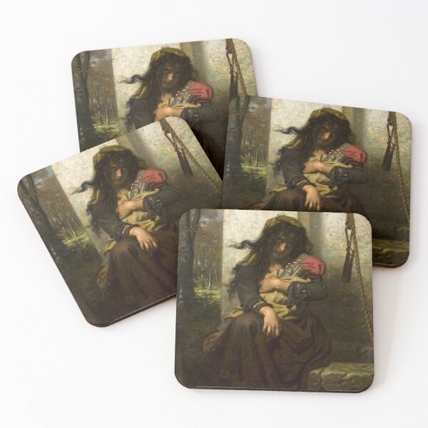 Item preview,  Hugues Merle - The Lunatic of Etretat , (1871) designed and sold by Olivia-One.