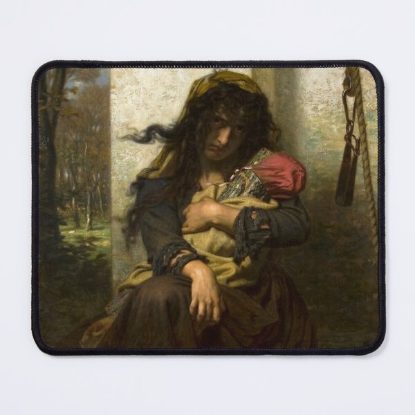 Item preview,  Hugues Merle - The Lunatic of Etretat , (1871) designed and sold by Olivia-One.
