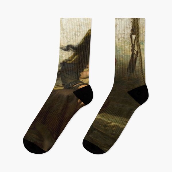 Item preview,  Hugues Merle - The Lunatic of Etretat , (1871) designed and sold by Olivia-One.