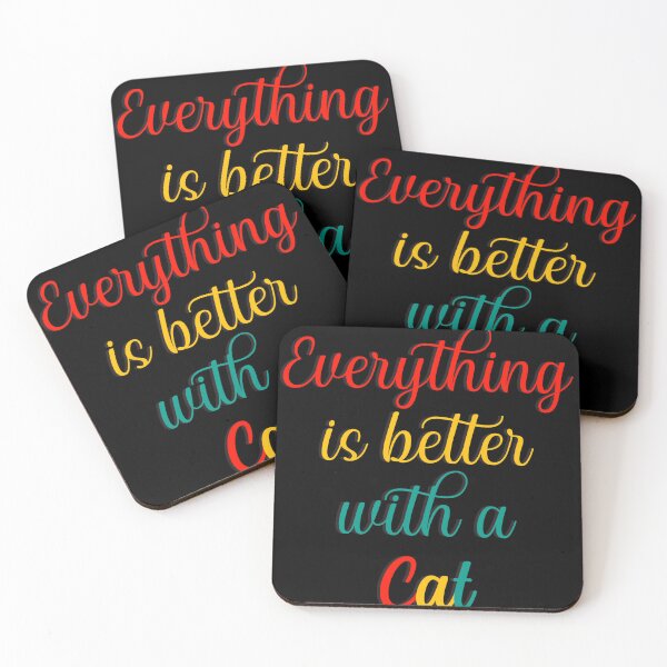Item preview, CATS MAKE EVERYTHING BETTER designed and sold by vazqpete.