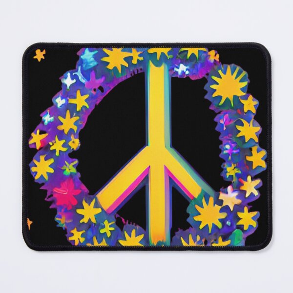 Item preview, Psychedelic Peace sign designed and sold by free2hug.