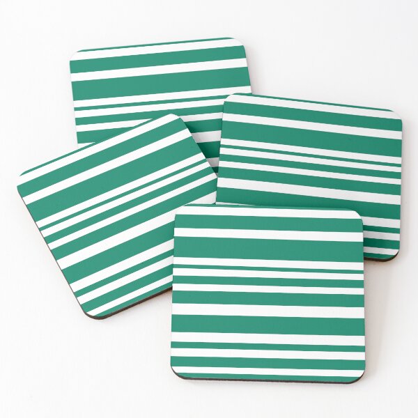 Item preview, Green and white striped designed and sold by We Grow.