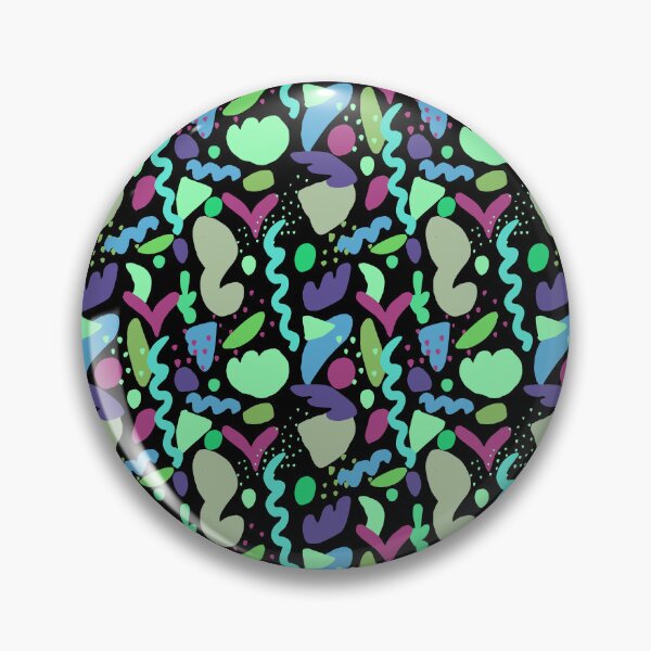 Item preview, Funky pattern in blue and green designed and sold by Sarah25018.