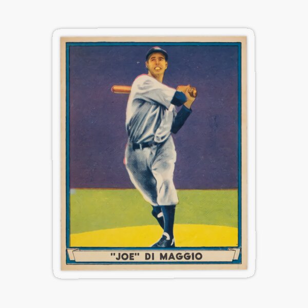 NEW YORK YANKEES Joe Dimaggio Vinyl Weatherproof Sticker 