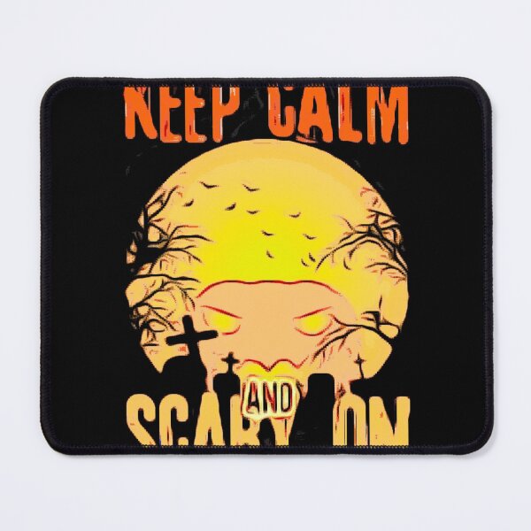 Item preview, Keep calm and scary on designed and sold by Puppy Paws.