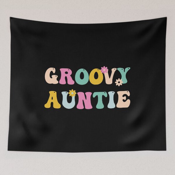 Item preview, Groovy Auntie Retro Birthday Aunt Matching Family designed and sold by Sasikharn.