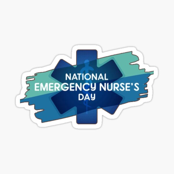 Item preview, National Emergency Nurse’s Day designed and sold by vaske-bros.