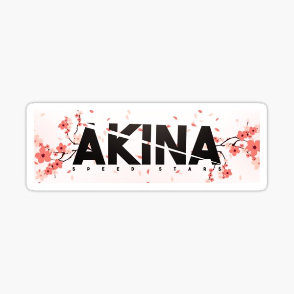 Akina Speed Stars (Initial-D) Sticker – Grafixpressions