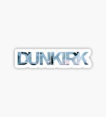 War views title - DUNKIRK Sticker