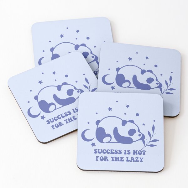 Item preview, Cute Panda Success Is Not For The Lazy designed and sold by bolimj.