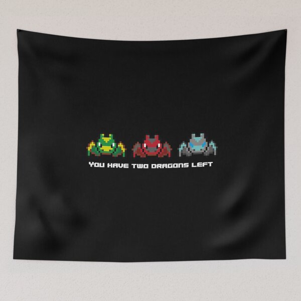 Item preview, You have two dragons left. Pixel art designed and sold by TrashTante.